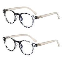 OCCI CHIARI 2 Pack Reader Lightweight Designer Plastic frame Stylish Reading Glasses For Women(Black,2.75)