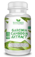 Sundhed Natural Garcinia Cambogia Extract (60 Garcinia Cambogia Capsules) - Appetite Suppressant Weight Loss Supplements That Support Healthy Weight and Curb Cravings - 100% Natural HCA Extract