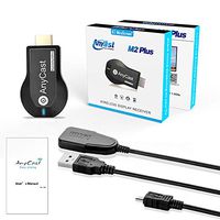 GoDeal Wireless WiFi Display TV Dongle Receiver for AnyCast M2 Plus for Airplay 1080P HDMI TV Stick for DLNA Miracast