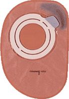 Coloplast Assura AC Easiflex Two-Piece Closed Pouch with Charcoal Filter 3/8" to 1-1/4" Stoma Opening, 1-9/16" Flange, 8-1/2" L, 500mL, Large, Opaque, Small Adhesive Coupling, Soft Moisture-Absorbent Backing, Disposable (Box of 30 Each)