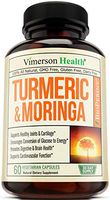 Turmeric Curcumin with Moringa Oleifera and Bioperine Supplement. Occasional Joint Pain Relief. Supports Inflammatory Response. Antioxidant Properties with Standardized Curcuminoids and Black Pepper