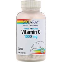 Solaray Vitamin C (1,000mg) 250 caps by Solaray