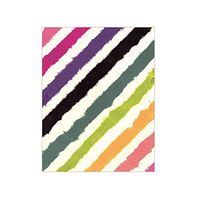 Caspari Rainbow Stripe Gift Enclosure Cards in Ivory, 20 with Envelopes