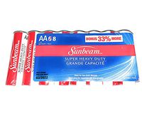 Sunbeam Super Heavy Duty Batteries, AA, 8 pack
