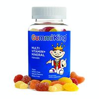 Gummi King Multivitamin and Mineral Supplement, Strawberry/Lemon/Orange/Grape/Cherry/Grapefruit, 60 Count