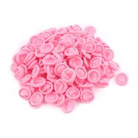 Aexit 200Pcs Finger Lab, Safety & Work Gloves Cots Protector Anti Static Rubber Latex Finger Cots Cryogenic Gloves Disposable Pink
