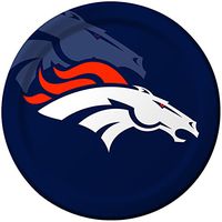 Creative Converting 8 Count Denver Broncos Paper Dinner Plates - 6458