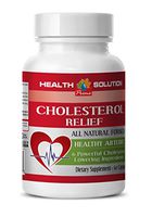 Blood Pressure lowering Supplement - Cholesterol Relief - Cholesterol Balance - 1 Bottle (60 Capsules)