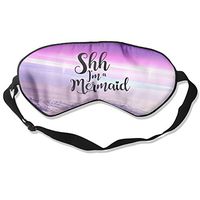 COMFORTLIFE Shh I Am A Mermaid 99% Eyeshade Blinders Sleeping Eye Patch Eye Mask Blindfold For Travel Insomnia Meditation
