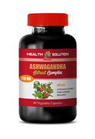 Stress Relief Supplement Natural - ASHWAGANDHA Extract Complex 770 MG - ashwagandha Root Extract - 1 Bottle 60 Vegetable Capsules