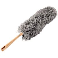 Vosarea Dust Removal Dusters Household Dust Cleaning Lazy Superfine Fiber Dusters Microfiber Desktop Broom Normal Style Without Non-scalable Function (Silver and Gray)