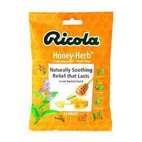 Ricola Bag Honey-Herb 24Pk - (Pack of 6)