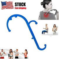 TSSPLUS LiBa Back and Neck Self Massager for Trigger Point Fibromyalgia Pain Relief,or Trigger Point Fibromyalgia Pain Relief and Self Massage Hook Cane Therapy
