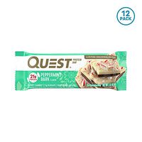 Quest Nutrition Protein Bar, Peppermint Bark, 12 Count