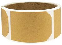 Natural Kraft Blank Christmas Gift Tags Holiday Present Stickers 1.5 x 2.25 Inch 100 Total Labels