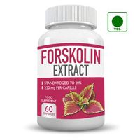 Pure Forskolin(Coleous) for Healthy Weight Loss 250 Mg, 60 Capsules 20% coleous Extract