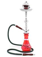 RED SHARK new sale hookah water glass vase pipes for shisha narguile smoking