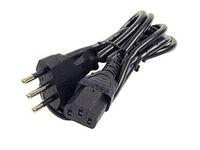 DELL 3-PRONG 220V 10A TYPE L ITALY/CHILE COMPUTER POWER CORD 2 METER CABLE 23322