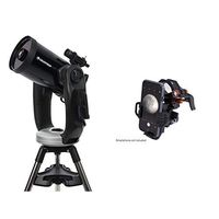 Celestron CPC 925 StarBright XLT GPS Schmidt-Cassegrain 2350mm Telescope with Tripod and Tube with NexYZ 3-Axis Universal Smartphone Adapter