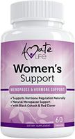 Women’s Support Supplement- Natural Hormone Regulation- Menopause Support Supplement- Estrogen Rich Supplement- Active Ingredients Hormone Regulation - Pills to Balance Hormones Non-GMO by Amate Life