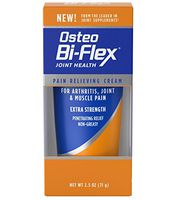 Osteo Bi-Flex, Pain Relieving Cream, 2.5 Ounce, Arthritis Pain Relief, Joint and Muscle Rub Pain Relieving Cream, Non-Greasy, Light Menthol Scented Cream Helps with Neck, Hip, Back, Hand, Joint Pain