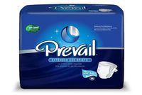 Prevail Pm Extended Wear Adult Briefs Medium /White/Case of 96