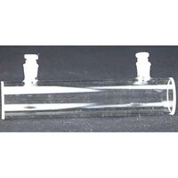 UNICO S-90-308-50G Spectrophotometer Cuvette, 50 mm Path Length, 335 to 2500 Nm Wavelength Range, 22 mm Height, 14.1 Ml Capacity, Glass, Cylinder Shape