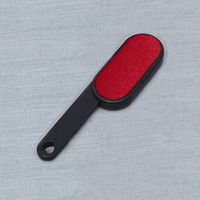 Antennababy Sweater Stone Pill Remover,Anti-Static Magic Lint Dust Hair Remover Cloth Dry Cleaning Brush Double-Sides Sweater Sticky Wool Device Clothing Dust Brush,Red