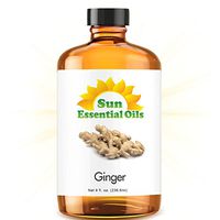 Ginger Essential Oil (Huge 8oz Bottle) Bulk Ginger Oil - 8 Ounce