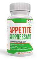 Appetite Suppressant 60 Capsules - S. African Hoodia and Green Tea Extract Control Appetite, Support Weight Loss, Increase Energy and Metabolism, Made in USA