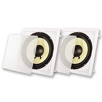 Acoustic Audio HDS10 in Wall 10" Home Theater Passive Subwoofers 2 Speaker Set