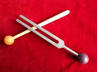 Yantra Eighth Chakra Soul Purpose Soul Star 272.2 Hz Tuning Fork Link to The Divine with Color Ball