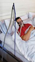 Blue Jay An Elite Healthcare Brand Hold My CPAP Hose Adjustable Tubing Hose Holder Perfect for Patient’s Sleep Time | Respiratory Machine Accessories