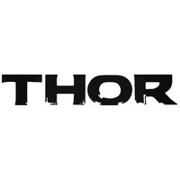 Thor Logo Thor Silhouette Laptop Car Window Wall Decoration Decal Sticker