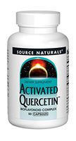 Source Naturals Activated Quercetin - Plant-Derived Bioflavonoid Complex - Seasonal & Immune Defense - 50 Capsules