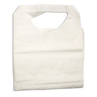Dynarex 4405 Paper/Poly Lap Bibs with Ties