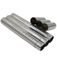 Portable Stainless Steel 3 Cigar Tube Holder Cigar case，Men's Best Gift