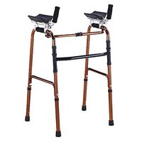 Underarm Crutches Lightweight Folding Walkers Detachable Crutches Alternative Freely Adjustable Height