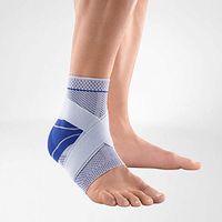 Bauerfeind MalleoTrain Plus Ankle Support - Titanium (Left,3)