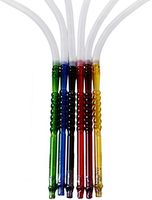 3 Pack Washable Disposable Fancy Timas Hookah Hose (Pink)