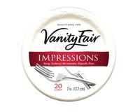 Dixie Vanity Fair Plates, 7 Inches, 20 ct