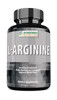 L-Arginine Supplement 60 Veggie Capsules - Supports Cardiovascular Health - Supports Blood Flow & Muscles