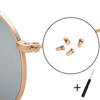 CEYDEY Replacement Gold Screws for Ray-Ban Aviator RB3025 3025 Sunglasses Repair Kit (Set of 4),Bonus Screwdriver