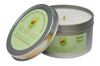 8 oz Silver Mystic Spirit Candle - Clean Burning Soy Wax, Pure Essential Oils Scented, Organic Hemp Wick, Reusable Tins, Hand Poured in Austin TX, Pet & Kid Friendly