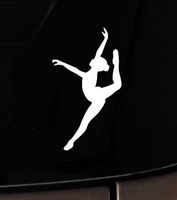 BALLERINA BALLET DANCER VINYL DECAL STICKER WINDOW WALL CAR BUMPER LAPTOP, Die cut vinyl decal for windows, cars, trucks, tool boxes, laptops, MacBook - virtually any hard, smooth surface