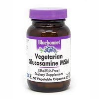 BlueBonnet Vegetarian Glucosamine Plus MSM Supplement, 60 Count (743715011137)
