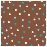Creative Converting - Aqua Dots Designer Lunch Napkins