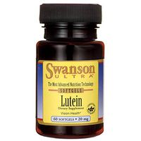 Swanson Lutein 20 Milligrams 60 Sgels