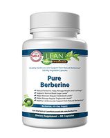 LEAN Nutraceuticals Berberine 500mg 90 Capsules MD Formulated Supplement for Healthy Blood Sugar and Cholesterol Support