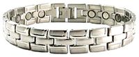 Men's High Gauss Magnetic Link Sz 8.5" Bracelet~~stainless Steel